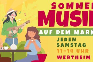 Sommermusik auf dem Markt | © Stadt Wertheim