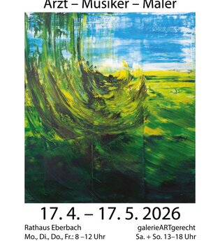 Sonderführung durch die Ausstellung Hartmut Tramer im Rathaus