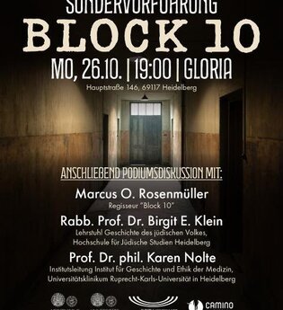Sondervorführung "Block 10"