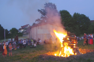 Sonnwendfeier an der Hohenloher Scheune | © SAV Öhringen