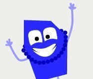 blaue Figur. Logo der SWR Tour