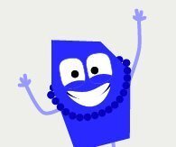 blaue Figur. Logo der SWR Tour