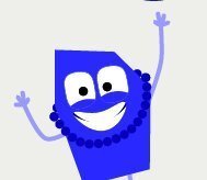 blaue Figur. Logo der SWR Tour