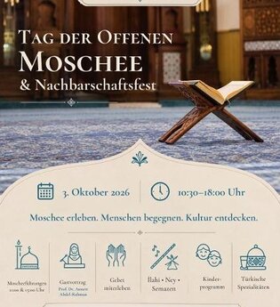Tag der offenen Moschee am 3. Oktober in der DITIB Yavuz-Sultan-Selim-Moschee Heidelberg