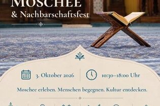 Tag der offenen Moschee am 3. Oktober in der DITIB Yavuz-Sultan-Selim-Moschee Heidelberg