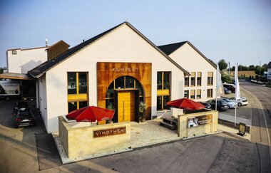 Außenbereich am Weinkonvent - schöne Sommer-Open-Air-Location | HeilbronnerLand | © Weinkonvent Dürrenzimmern eG