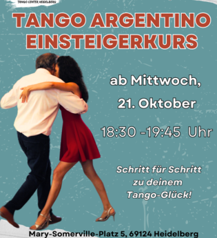 Tango Argentino Einsteigerkurs in Heidelberg