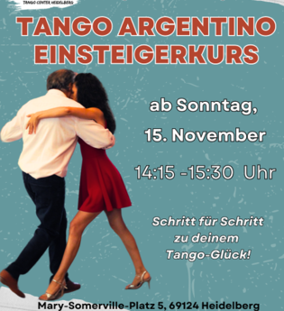Tango Argentino Einsteigerkurs in Heidelberg