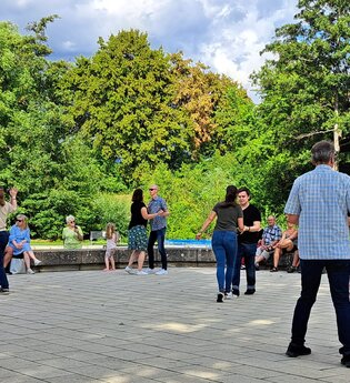 Tanzen am See mit Claus Sieber