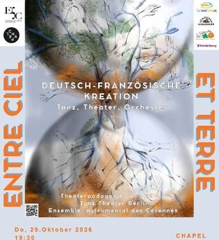Tanztheater trifft Orchestermusik_deutsch-französische Kreation: "Entre ciel et terre"