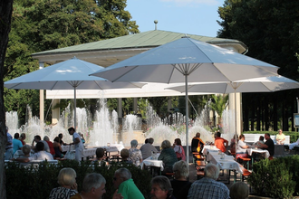 Taubertäler Weindorf im Kurpark | © Kurverwaltung Bad Mergentheim
