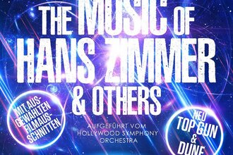 Poster für ein Konzert mit Musik von Hans Zimmer und anderen, aufgeführt vom Hollywood Symphony Orchestra. | © Star Entertainment GmbH