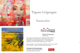 Traumwelten von Tigran Grigoryan | © Amtsgericht Schwetzingen