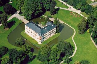 Luftaufnahme Schlosspark Eichtersheim