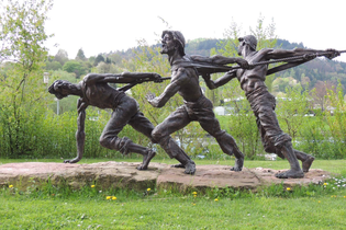 Treidler, Flößer, Schifffahrt | © Foto Stadt Eberbach / Andreas Held