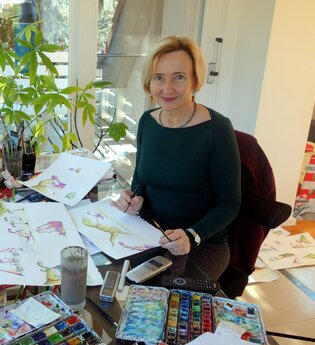 Ute Krause: Muskeltiere, Minus Drei & Co. | © Margit Lesemann