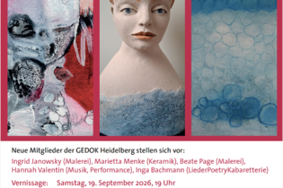 Vernissage und Finissage mit Performance