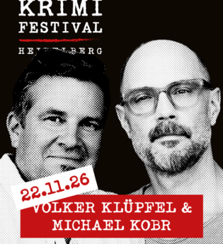 Volker Klüpfel und Michael Kobr: Heidelberger Krimifestival