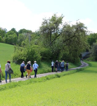 Wanderung zum Industriepark Würth - Ein Tag der Kultur | © Würth Industrie Service