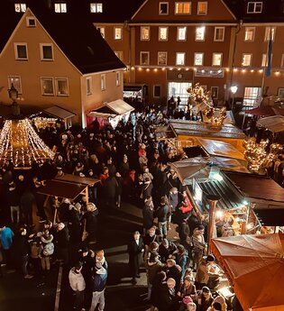 Weihnachtsmarkt in Kirchberg/Jagst