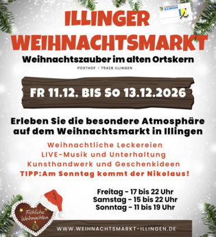 Weihnachtsmarkt mit Herz