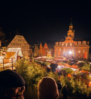 Weihnachtsmarkt Schwäbisch Hall | © Michael Kühneisen