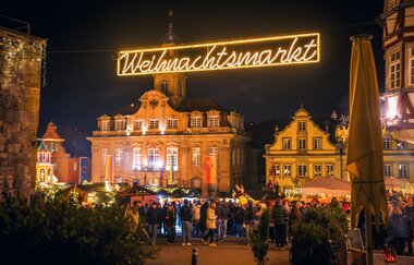 Weihnachtsmarkt Schwäbisch Hall | © Michael Kühneisen