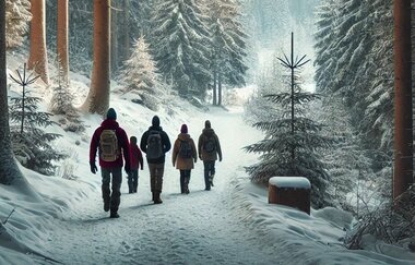 Wanderung Winter | © M.B.