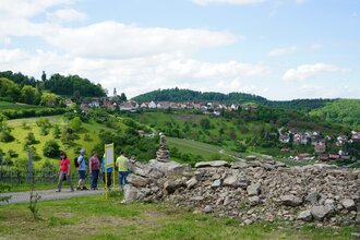 Wein über Berg & Tal - das WeinWanderEvent in den Löwensteiner Bergen | Naturpark Schwäbisch-Fränkischer Wald | HeilbronnerLand