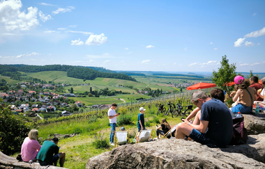 Wein über Berg & Tal - Weinwanderevent Löwensteiner Berge | HeilbronnerLand | © Touristikgemeinschaft HeilbronnerLand
