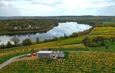 Wengertshäusle am Breitenauer See | Weinausschank oberhalb des Sees | © Winzer vom Weinsberger Tal