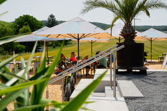 WeinbergStrand am Heuchelberg - Weinausschank der Heuchelberg Weingärtner | Schwaigern | HeilbronnerLand | © Heuchelberg Weingärtner eG