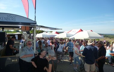 Weinprobe auf dem Horn