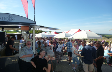 Weinprobe auf dem Horn