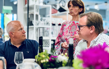 WeinVilla on Tour: Weingut Amalienhof bei Akzente Parfümerie