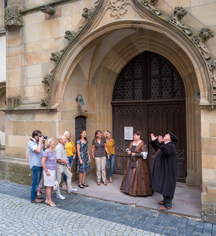 Szenische Stadtführung Bad Wimpfen | HeilbronnerLand | © Kultur- und Touristinformation Bad Wimpfen