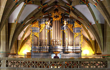 Prächtige Barockorgel in der Stadtkirche | © Stadt Bad Wimpfen