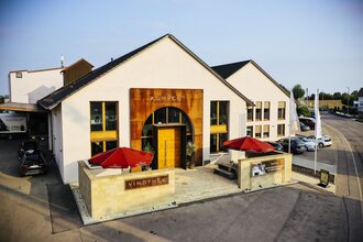 Außenbereich am Weinkonvent - schöne Sommer-Open-Air-Location | HeilbronnerLand | © Weinkonvent Dürrenzimmern eG