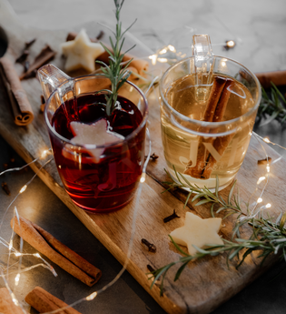 Winterglühen am Bächle