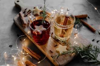 Winterglühen am Bächle