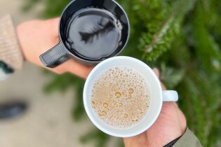 Glühwein weiß und rot