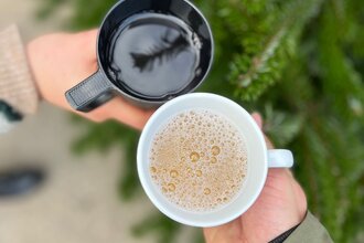 Glühwein weiß und rot