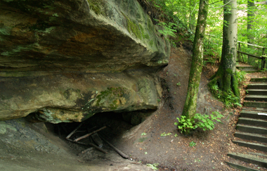 Höhleneingang Silberstollen | © Petra Kuch