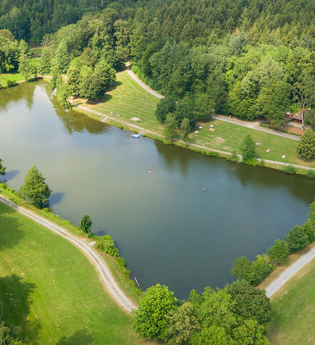 Naturbadesee Tiroler See, Forchtenberg | © Touristikgemeinschaft Hohenlohe e.V. | Andi Schmid