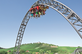 Achterbahn Karacho | Erlebnispark Tripsdrill | © Tripsdrill