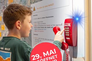 BLAULICHT- Kindermitmachausstellung | © Stadtmuseum Neckarsulm