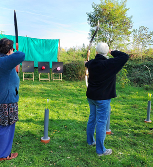 Einsteigerkurs Bogenschießen | Bogenpfade | Oedheim | HeilbronnerLand | © Bogenpfade