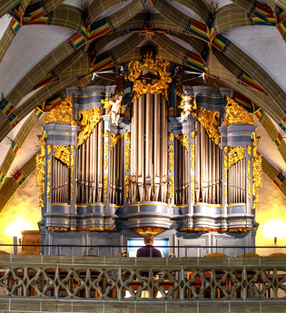 Prächtige Barockorgel in der Stadtkirche | © Stadt Bad Wimpfen