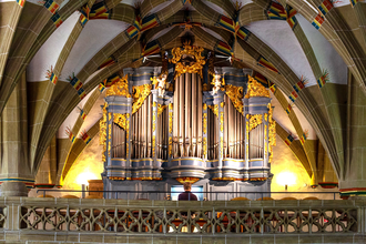 Prächtige Barockorgel in der Stadtkirche | © Stadt Bad Wimpfen
