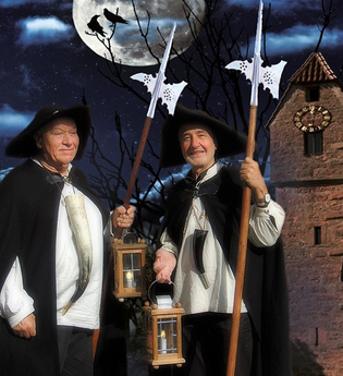 Die Nachtwächterführung – Eine erlebnisreiche Zeitreise | © Stadt Eberbach